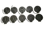 Point 9 Led Yuvarlak Projektör Off Road Çalışma Sis Lambası 27w 12-30v 10 Adet