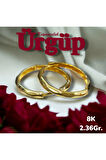 8AYAR 2.36Gram Altın Halka Küpe