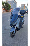 MOTOCAM SYM Joymax Z Plus Siperlik Ön Cam 2023-2025 Model 70cm Füme Renkli 4mm