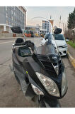 Sym Joyride 200 Siperlik Ön Cam 2009 2018 Model 53cm Şeffaf Renkli 4mm