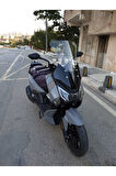 Sym Joyride 300 Siperlik Ön Cam 2023 2024 Model 65cm Şeffaf Renkli 4mm ORTA BOYLU CAM