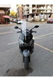 Sym Joyride 300 Siperlik Ön Cam 2023 2024 Model 75cm Şeffaf Renkli 4mm UZUN CAM
