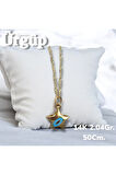 14AYAR 2.04Gram Altın Mineli Yıldız Kolye