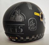 MT Jarama Zone C1 Mat Black - Şeffaf Vizörlü Kask 2XL