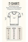 Batman Logo Baskılı Unisex Tişört, Oversize Batman Tişört
