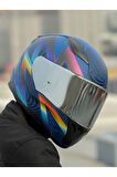 RAPID 2 OPTIK MAT MAVİ-MOR KASK
