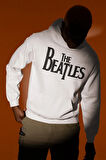 Müzik Grubu The Beatles Baskılı Unisex Oversize Hoodie