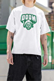 Doctor Doom Baskılı Unisex Oversize Marvel Tişört