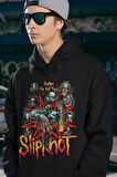 Slipknot Baskılı Unisex Oversize Müzik Grubu Hoodie