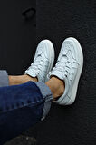J040 C-Rey Ortopedik Taban Günlük Hakiki Deri Erkek Sneaker Spor Ayakkabı DBT Beyaz