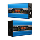 12 VOLT MAX 20 AMPER LCD EKRANLI AKÜ ŞARJ CİHAZI (K246)