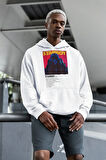 The Weeknd Starboy Baskılı Unisex Oversize Şarkıcı Hoodie