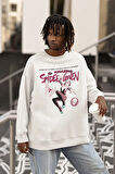 The Amazing Spider-Gwen Baskılı Unisex Oversize Sweatshirt