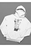Tasarım Yusuf Dikeç Baskılı Unisex Oversize Hoodie