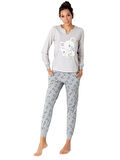 DoReMi Bayan  Pijama Takımı vizon