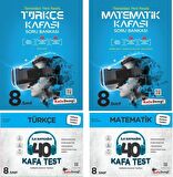Kafadengi 8. Sınıf Lgs Türkçe Matematik Kafa Soru + Test Seti 4 Kitap 2023