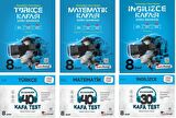Kafadengi 8. Sınıf Lgs Matematik + Türkçe + İngilizce Kafa Soru + Test Seti 6 Kitap 2023
