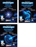 Kafadengi 8. Sınıf Lgs Matematik + Türkçe + Fen Challenger Soru Seti 3 Kitap 2023