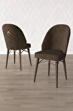 Calvin Meşe Desen 80x132 MDF Açılabilir Mutfak Masası Takımı 4 Sandalye, 1 Bench