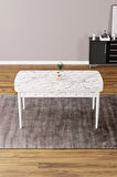 Daisy Meşe Desen 80x132 Açılabilir MDF Mutfak Masa Takımı 4 Sandalye