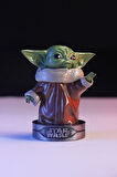 Baby Yoda Grogu Seti 2'li / Kalpli Baby Yoda&Grogu Star Wars
