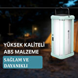 Güneş Enerjili Çok Fonksiyonlu Taşınabilir Kamp Lambası – Su Geçirmez LED Fener