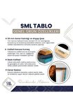 Emlak Ofisi Real Estate Şehir Manzarası Bahçeli Ev Kanvas Tablo
