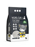 Hero Cat Aktif Karbonlu Bentonit Kedi Kumu 5 Lt