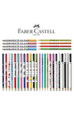 Faber Castell Kaliteli Karışık 12'li Kurşun Kalem Faber+adel+bic+fatih karisik