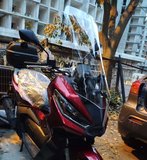 MOTOCAM Kanuni Seha 150 Ön Cam 2022-2026 Model 75cm Şeffaf Renkli 4mm UZUN