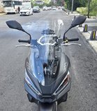MOTOCAM Kanuni Seha 250 Ön Cam 2022-2026 Model 55cm Şeffaf Renkli 4mm KISA