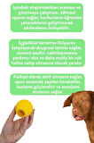 Havhav Sarı Renkli Doğal Kauçuk Mama Saklamalı Köpek Oyun Topu