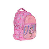 Kaukko Kids Love Sırt Çantası Aynalı Taşlı Flamingo Sırt Çantası L5095