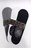 3 Çift X Silikon Destekli Dikişsiz Bambu Unisex Babet Çorap