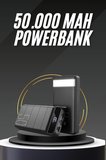 uygun 50.000 Mah Led Dijital Göstergeli USB Çıkışı Powerbank 2026 seri