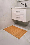  Naturel Bambu Kaydırmaz Banyo Matı 70 x 45 cm