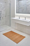  Naturel Bambu Kaydırmaz Banyo Matı 70 x 45 cm