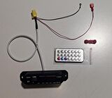 Linea doblo GURUNDİG DEPHİ markalı ekrana AUX yazısı çikan teypler için Aux USB Bluetooth mp3 kit