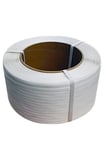 Beyaz Otomatik makine Çemberi 8Mm 4000 Metre