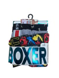 Star 105 Desenli Jakar Erkek 3'lü Kemer Boxer