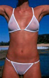 Tegan TP060706 Transparan Bikini Takım