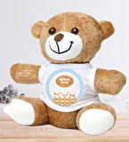 Kişiye Özel Bebek Kapı Süsü (Peluş Ayıcık Hediyeli) – Baby Shower / Hastane Odası