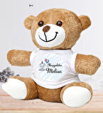 Kişiye Özel Bebek Kapı Süsü (Peluş Ayıcık Hediyeli) – Baby Shower / Hastane Odası