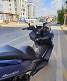 MOTOCAM Kymco Downtown 250i Ön Cam 2016-2026-2026 Model 61cm Şeffaf Renkli 4mm ORİJİNAL BOYLU