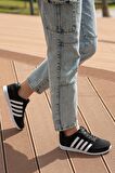 Kadın Günlük Rahat Taban Comfort File Bağcıklı Hafif Esnek Yürüyüş Sneaker Spor Ayakkabı