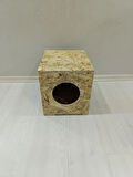 Dış Mekan Yağmura Ve Soğuğa Dayanıklı Osb Kedi Yuvası sokak hayvanları BARINAK 36X30X33 CM