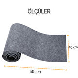 Beylini Kedi Tırmalama Halısı Yapışkanlı Her Yüzeye Uygulanabilir Kesilebilir Mobilya Koruyucu Mat (40X50)