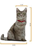 NİSHEV 3D Dijital baskılı kedi yastık 5