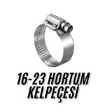 16*23 cm Hortum boru metal 100 adet (1 paket)