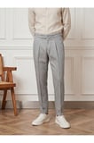 Premium Keten Old Money Pantolon - Sade ve Şık